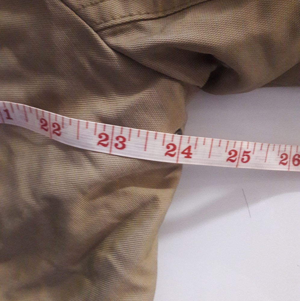TOMMY HILFIGER Men's Military/field Cotton Quilted Coat Full Zip Jacket Size L - Picture 10 of 10